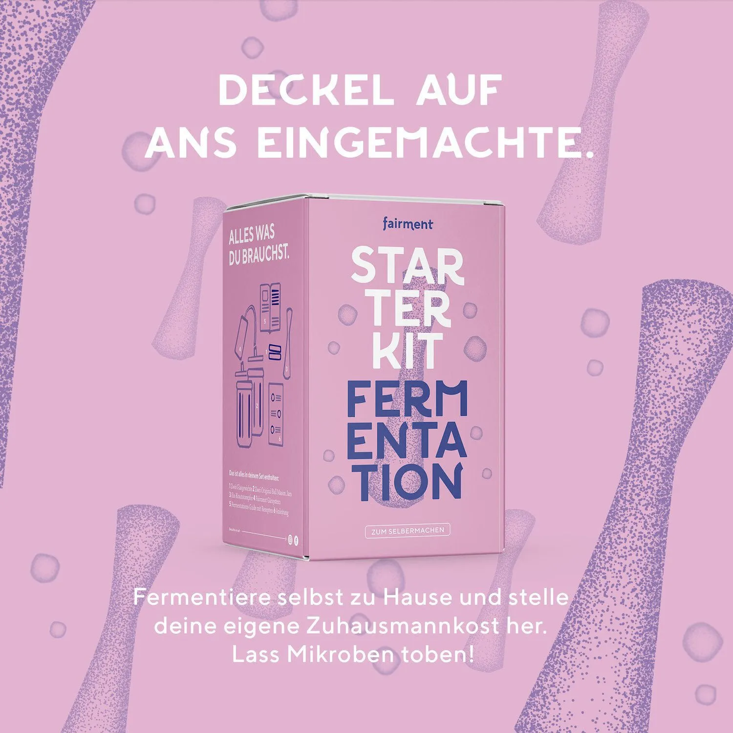 fairment Starter Kit Fermentation Set Gemüsefermente