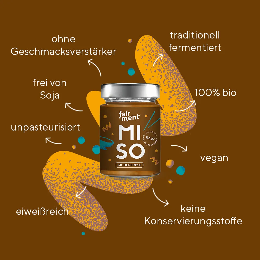 fairment Starter Kit Bio Miso Kichererbse 200g bio