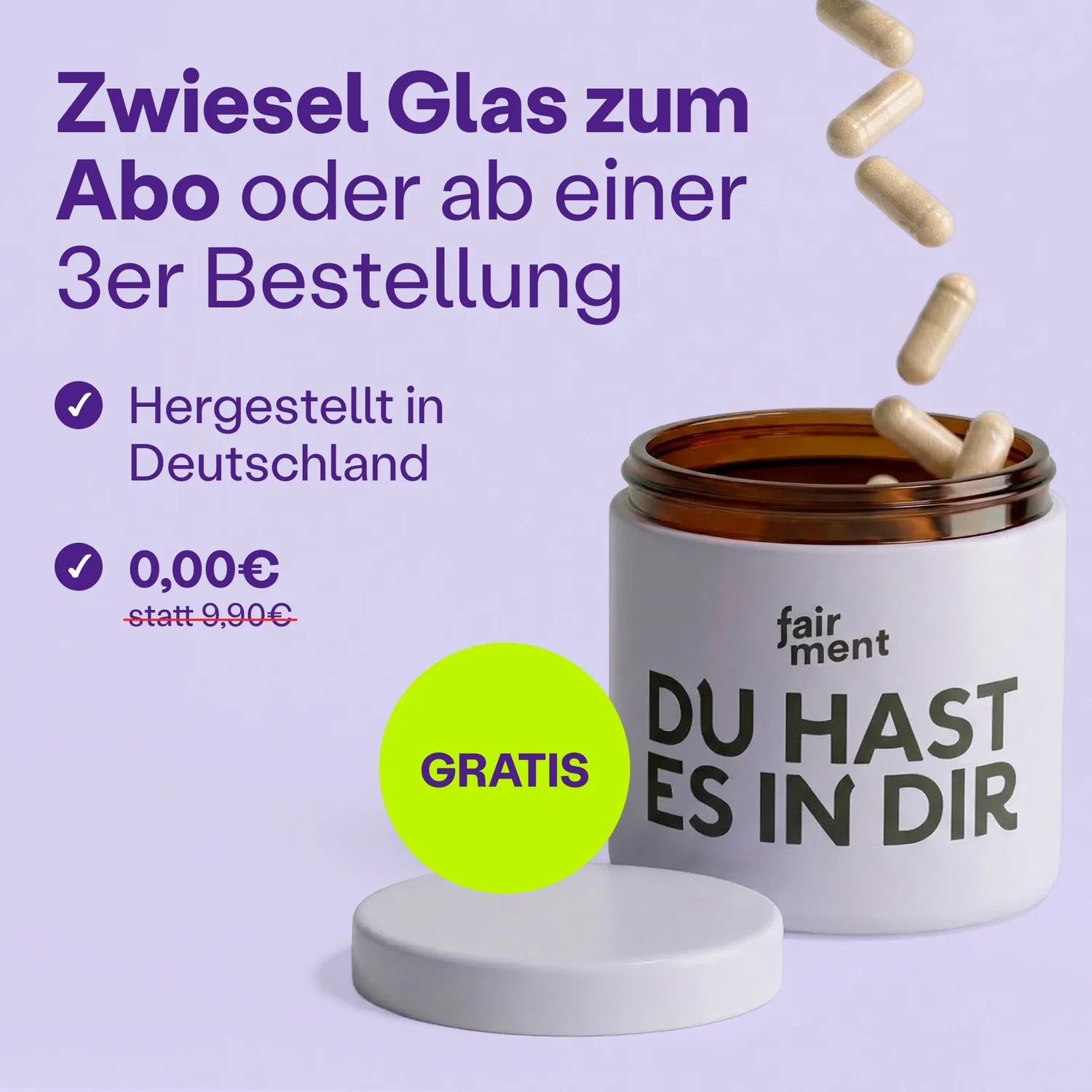 fairment SuperMikroben PURE Probiotika Kapseln 60 St sporenbasiert
