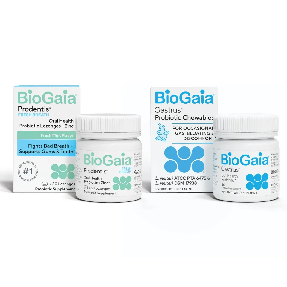 BioGaia Mund + Darm Probiotika Set Oral Gut Bundle