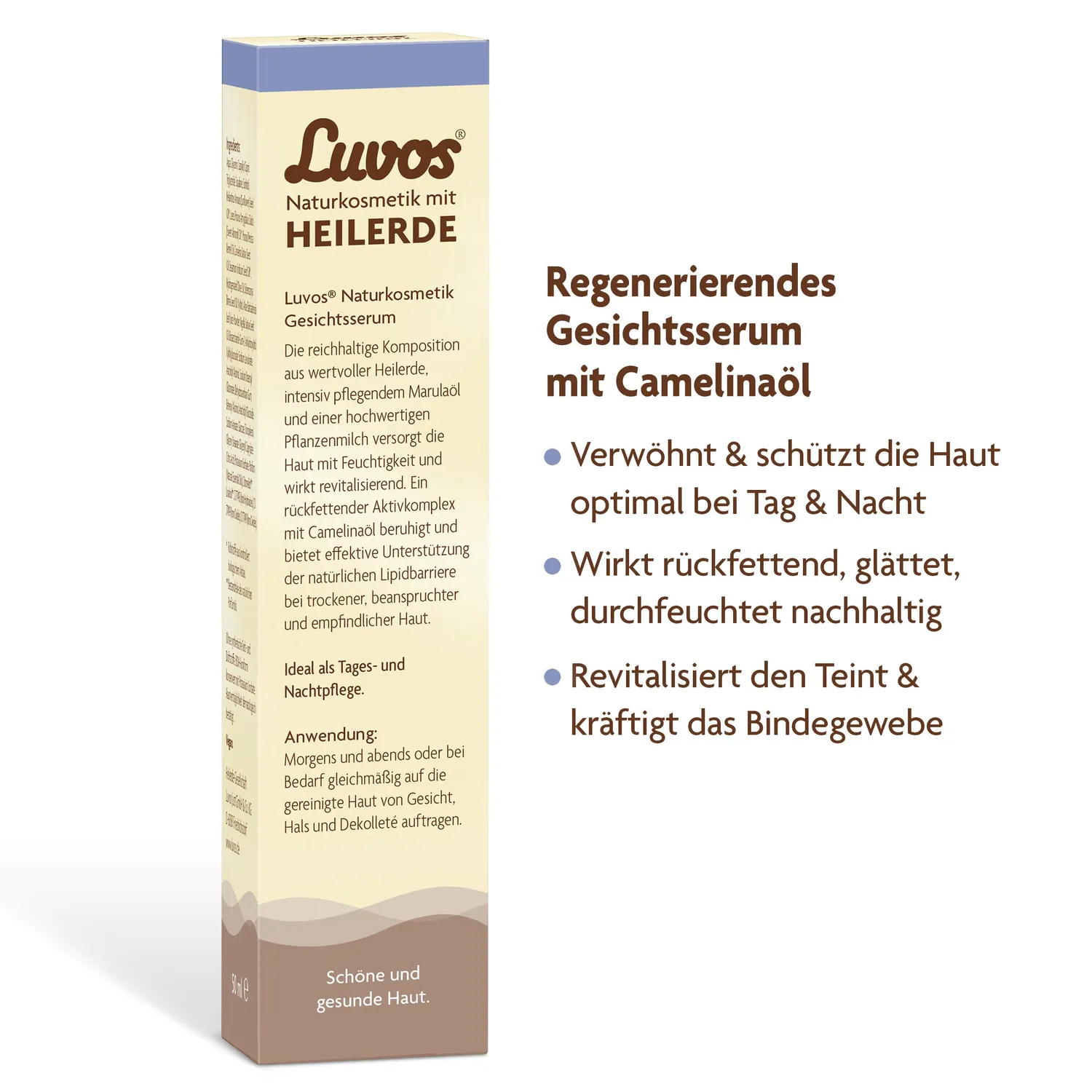 Luvos Gesichtsserum Camelinaöl 50 ml trockene Haut