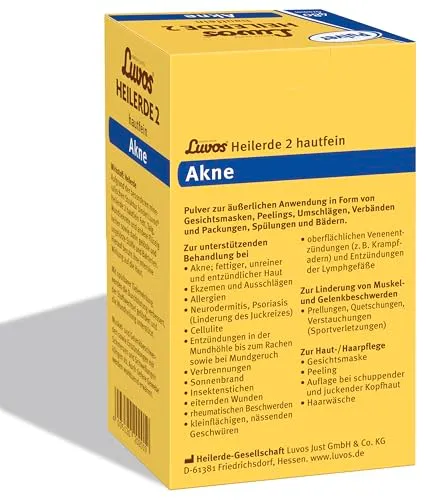 Luvos Heilerde 2 hautfein Pulver 480 g Akne Maske