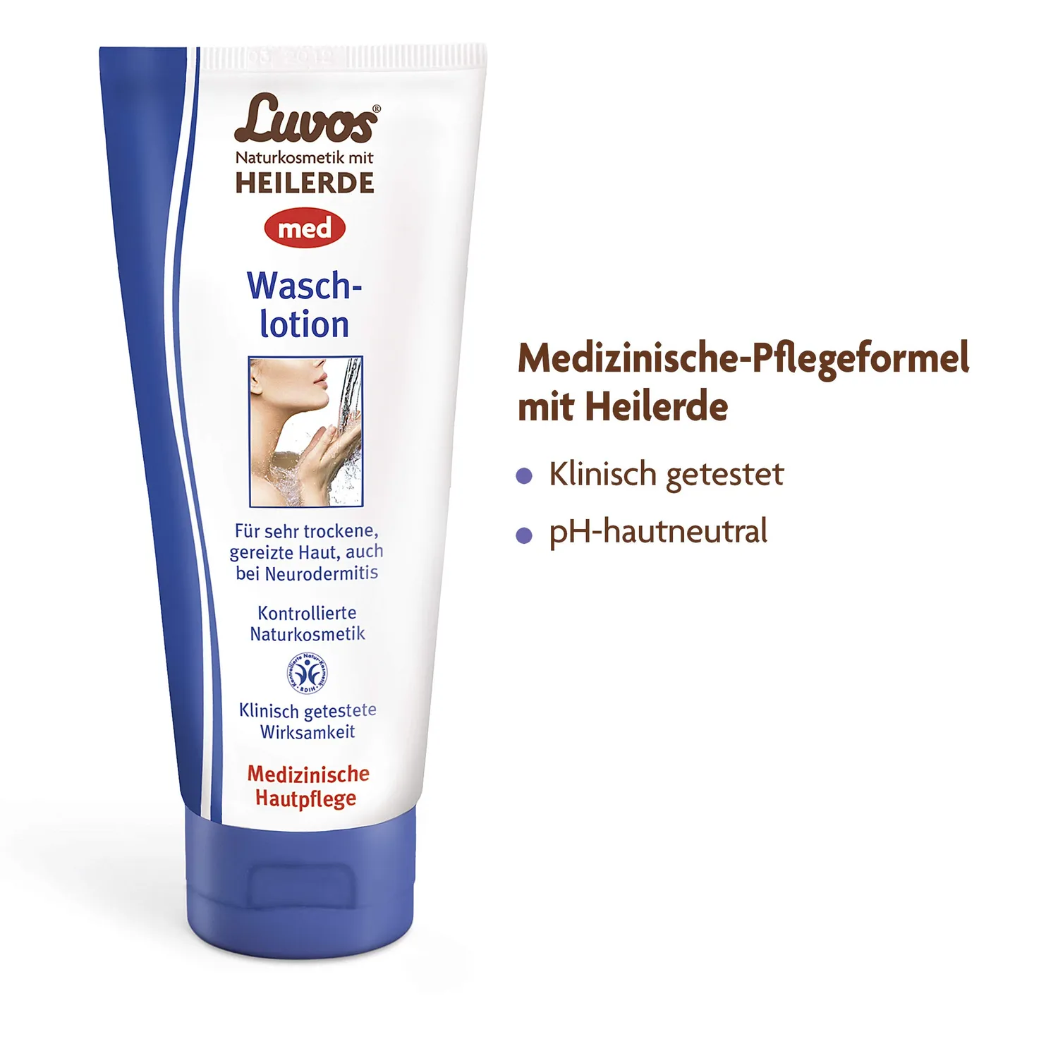 Luvos med Waschlotion 200 ml trockene gereizte Haut